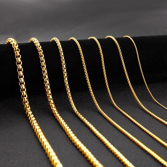 Stainless Steel Chain Gold